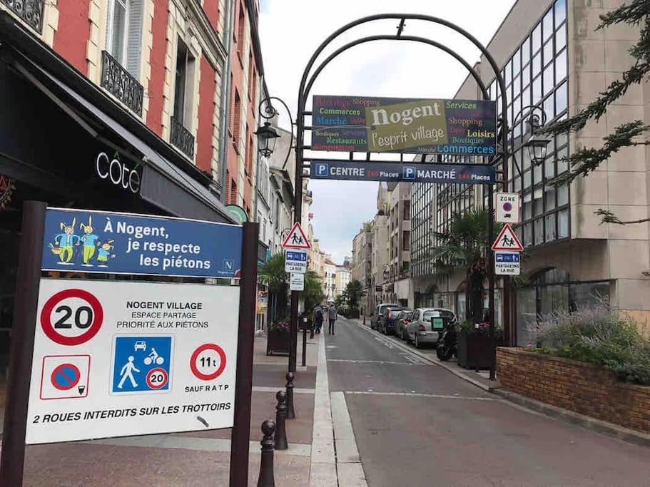 Aux Portes De Paris , Un 3 Pcs Bien Amenage Nogent-sur-Marne Exterior photo